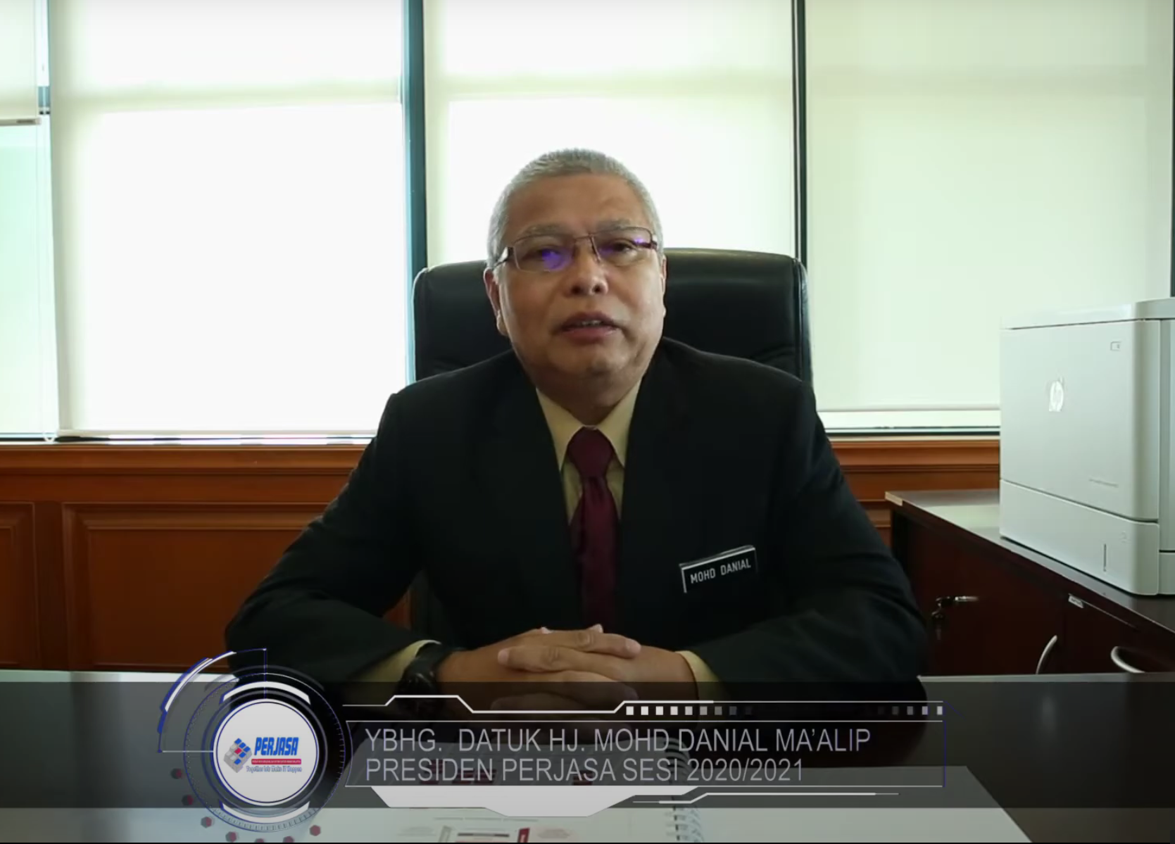 UCAPAN PRESIDEN PERJASA SEMPENA ULANGTAHUN PENUBUHAN PERJASA KE-35