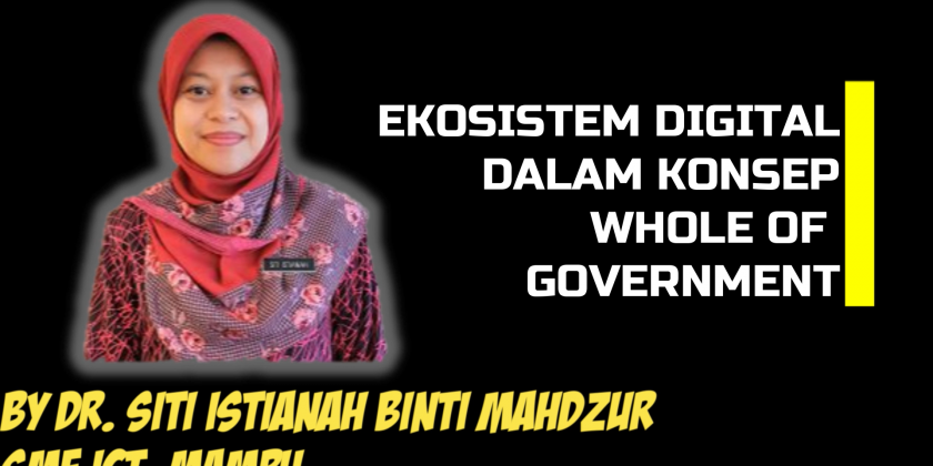 WEBINAR PERJASA #8 : EKOSISTEM DIGITAL DALAM KONSEP WHOLE GOVERNMENT