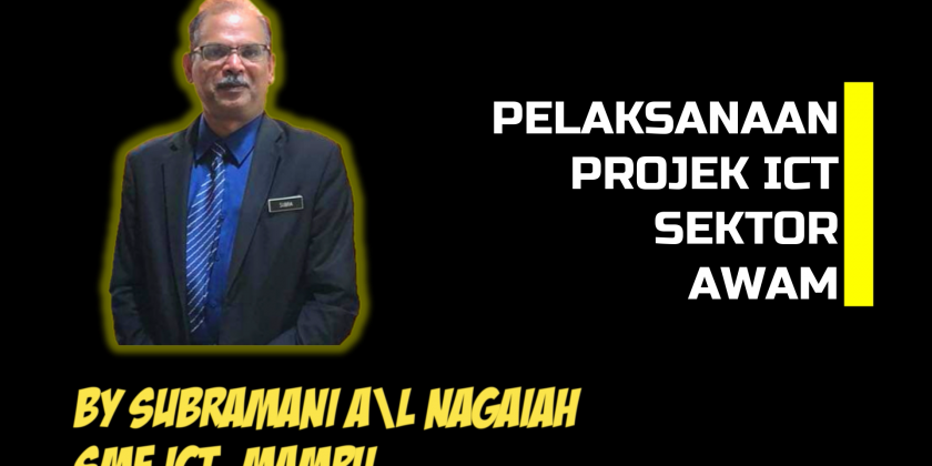 WEBINAR PERJASA #7 : PELAKSANAAN PROJEK ICT SEKTOR AWAM