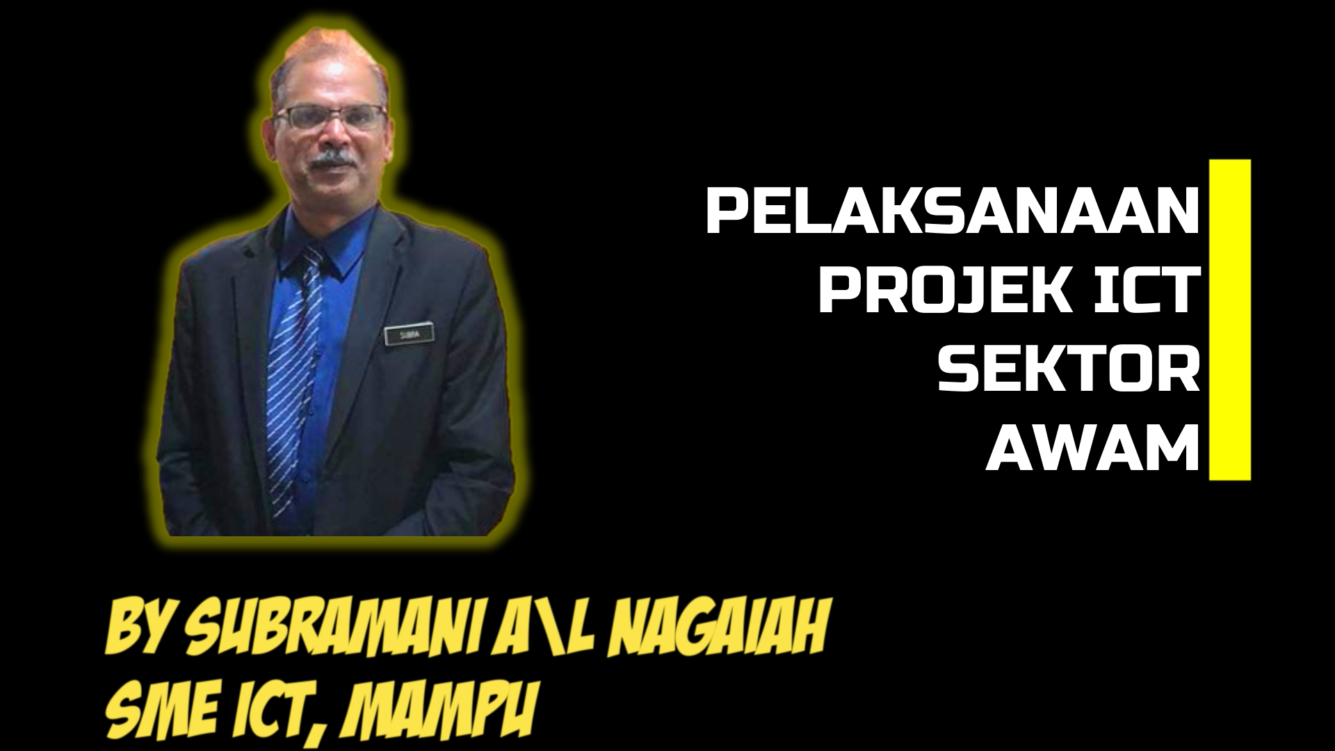 WEBINAR PERJASA #7 : PELAKSANAAN PROJEK ICT SEKTOR AWAM