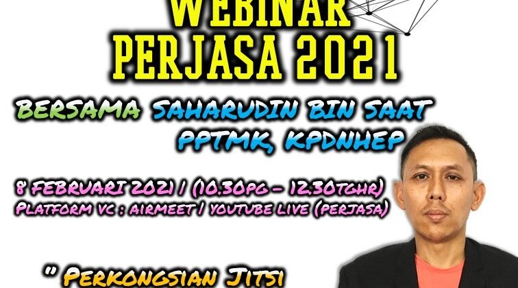 WEBINAR PERJASA 2021 – PERKONGSIAN JITSI SEBAGAI NORMA DI ERA PANDEMIK