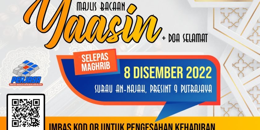 MAJLIS BACAAN YASSIN DAN DOA SELAMAT