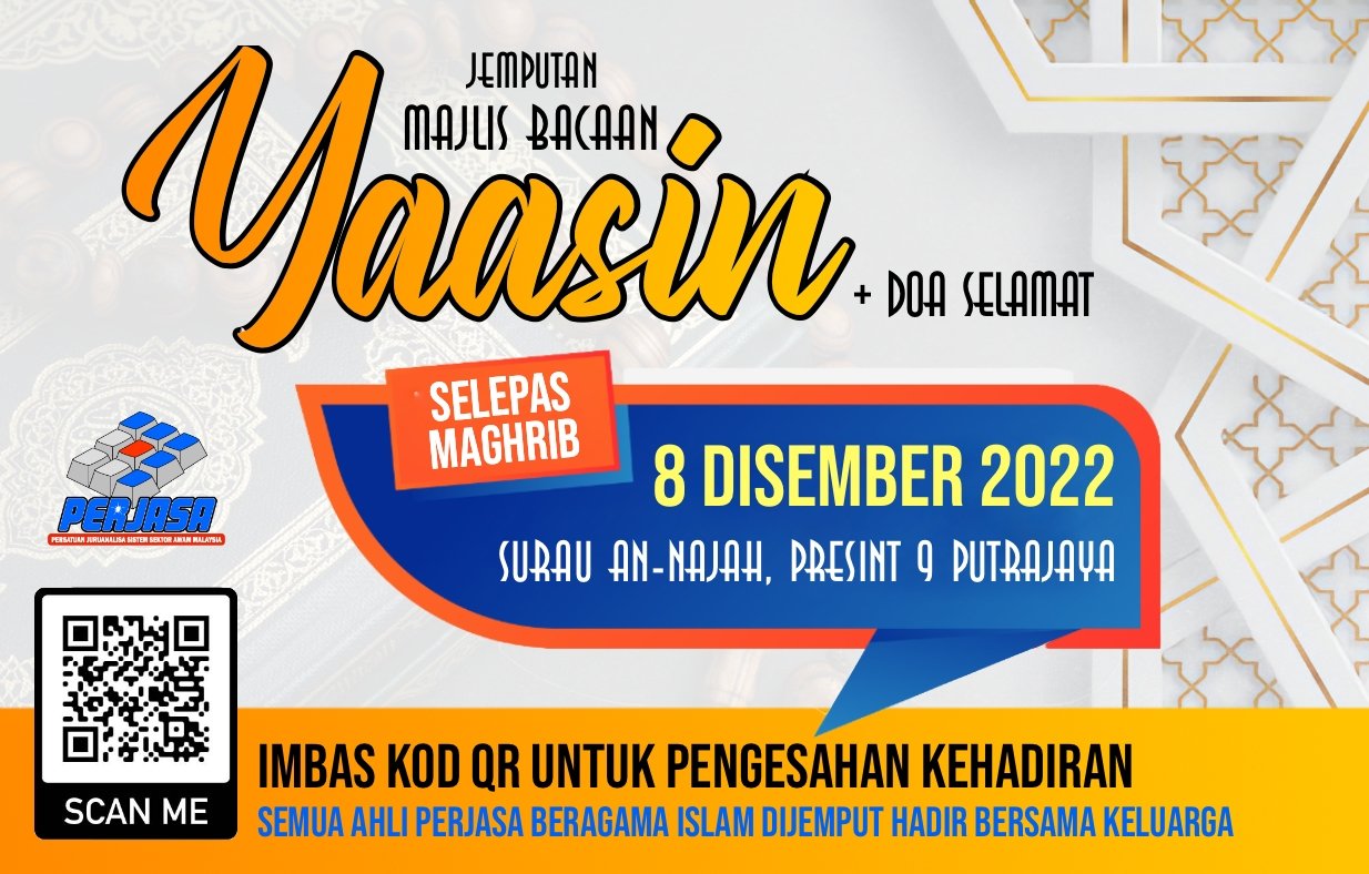 MAJLIS BACAAN YASSIN DAN DOA SELAMAT